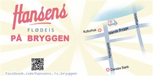 Hansens Flødeis flytter ind på Bryggen