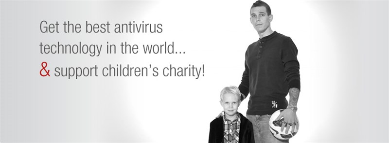 CharityAntivirus - hjælp børn i nød