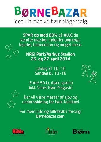 8. udgave af Børnebazar - landets største børnelagersalg